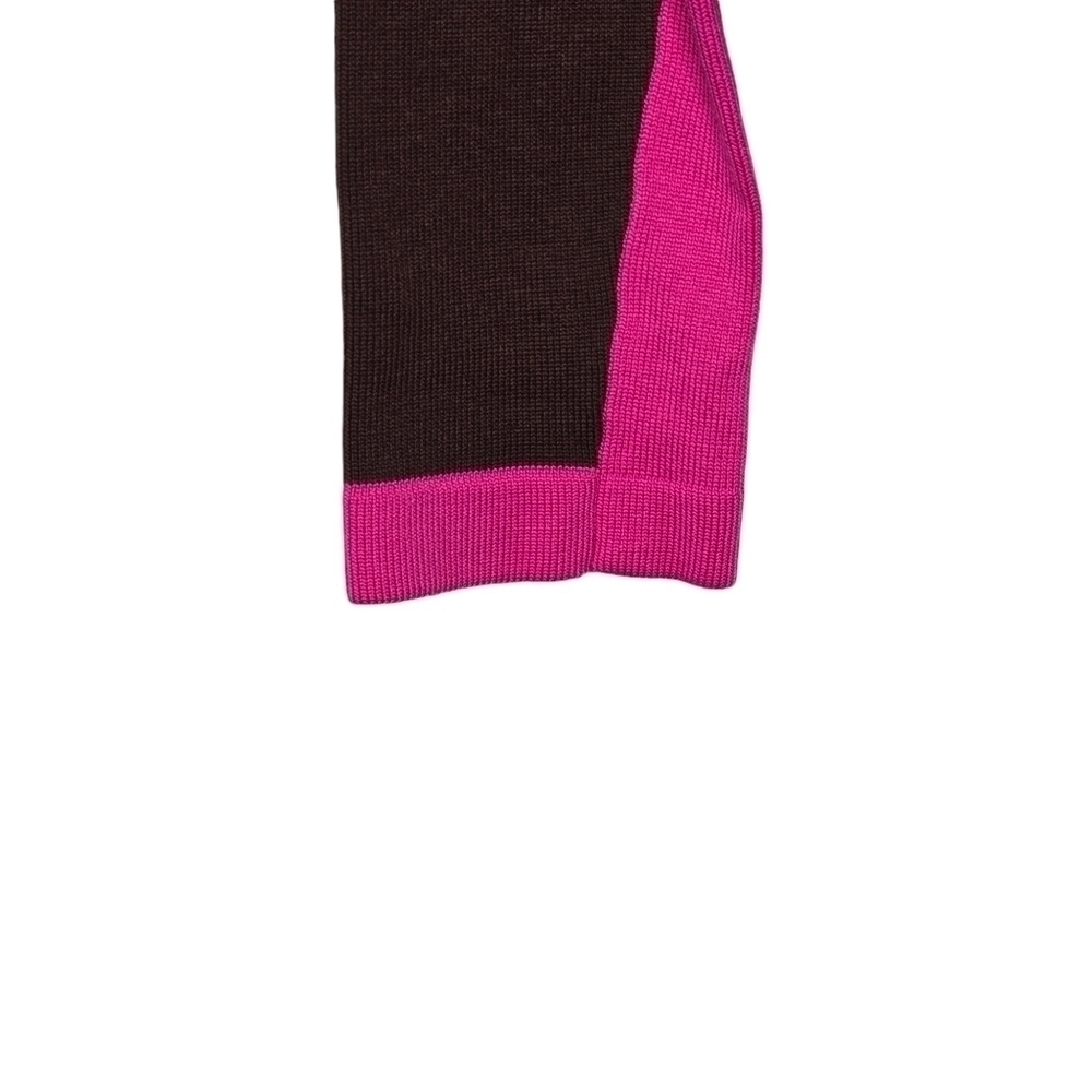 Nike Womens Colorblock V Neck Ribbed Long Sleeve Golf Top Small - Picture 3 of 8